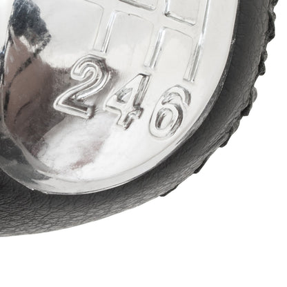 Mazda 3 BK 03-08 gear knob BLACK LEATHER 6 SPEED