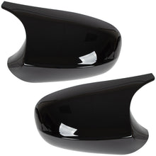 BMW 3 E90 E91 E92 E93 08-13 nakładka lusterka BLACK GLOSSY lewa + prawa 2 szt. KPL