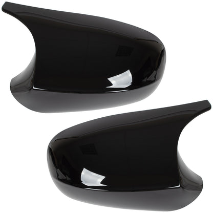 BMW 3 E90 E91 E92 E93 08-13 nakładka lusterka BLACK GLOSSY lewa + prawa 2 szt. KPL