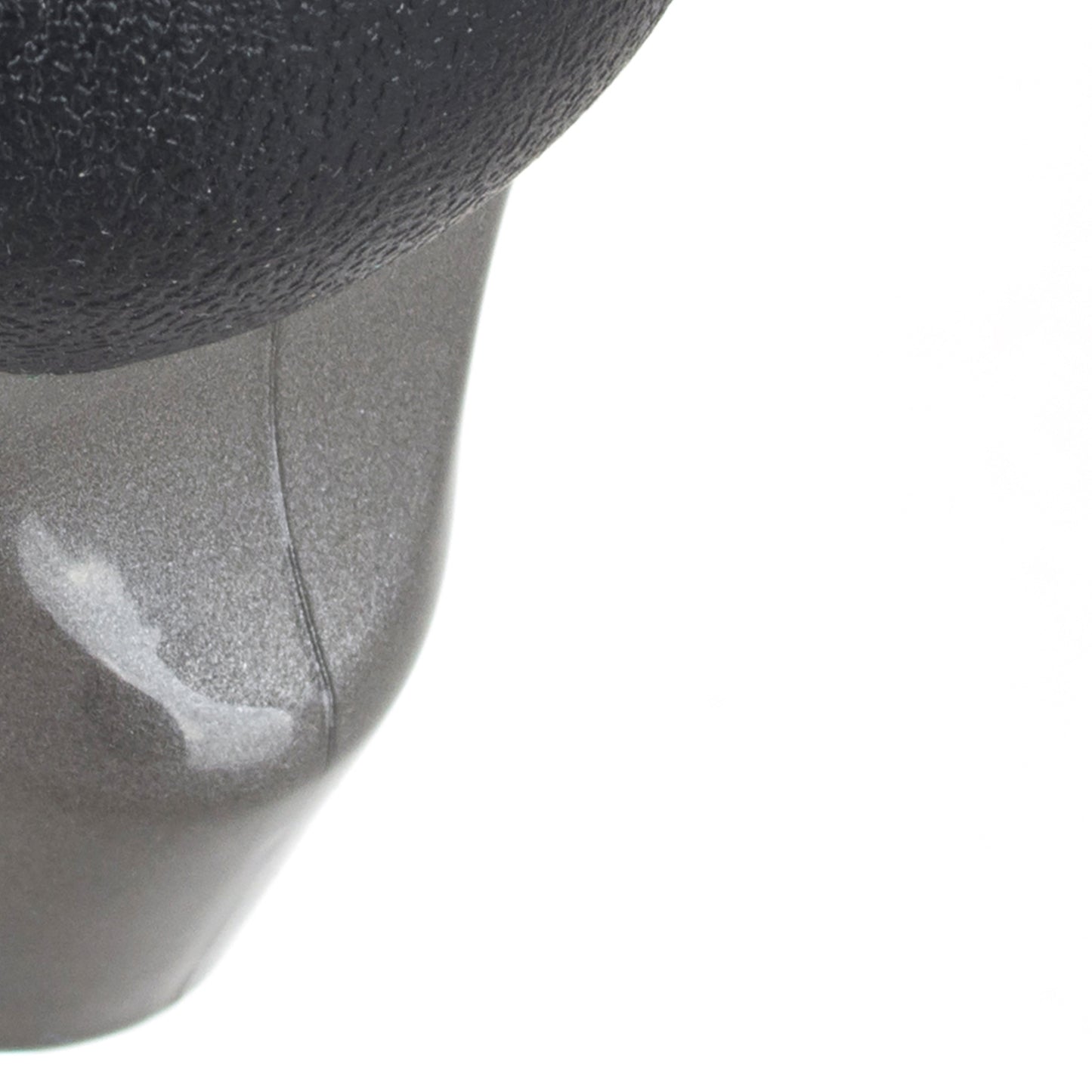 Honda Civic VIII 2005 - Gear knob GREY-BLACK 5 SPEED SILVER CAP