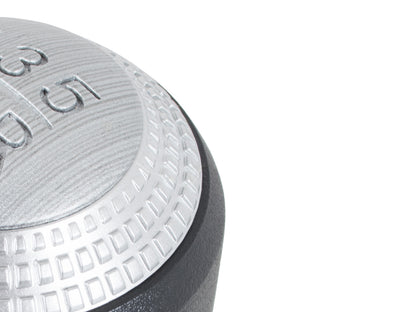 Hyundai Tucson 04-15 gear knob BLACK + GREY + SILVER 5 GEARS