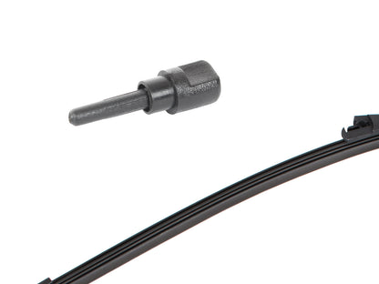 VW T5 Transporter 03-15 rear wiper arm + blade LEFT VERSION WITH DOORS + rear window washer nozzle 2 pcs SET