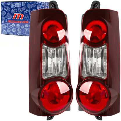 Citroen Berlingo III FL 12-19 WITH DOORS left + right tail light 2 pcs. SET