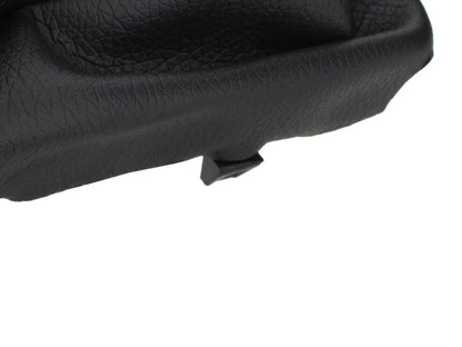 Audi A5 8T 07-16 gear knob BLACK + CHROME 6-SPEED + BLACK GAITER WITH RED STITCHING