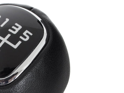 Kia Venga 09-15 gear knob BLACK LEATHER 5 GEARS