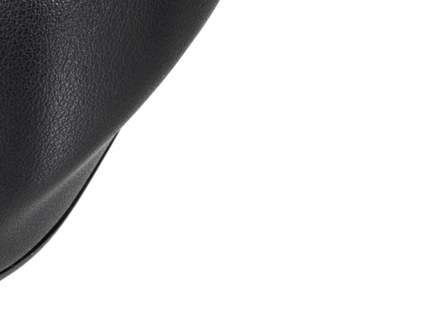 Hyundai i30 07-12 gear knob BLACK LEATHER 5 SPEED