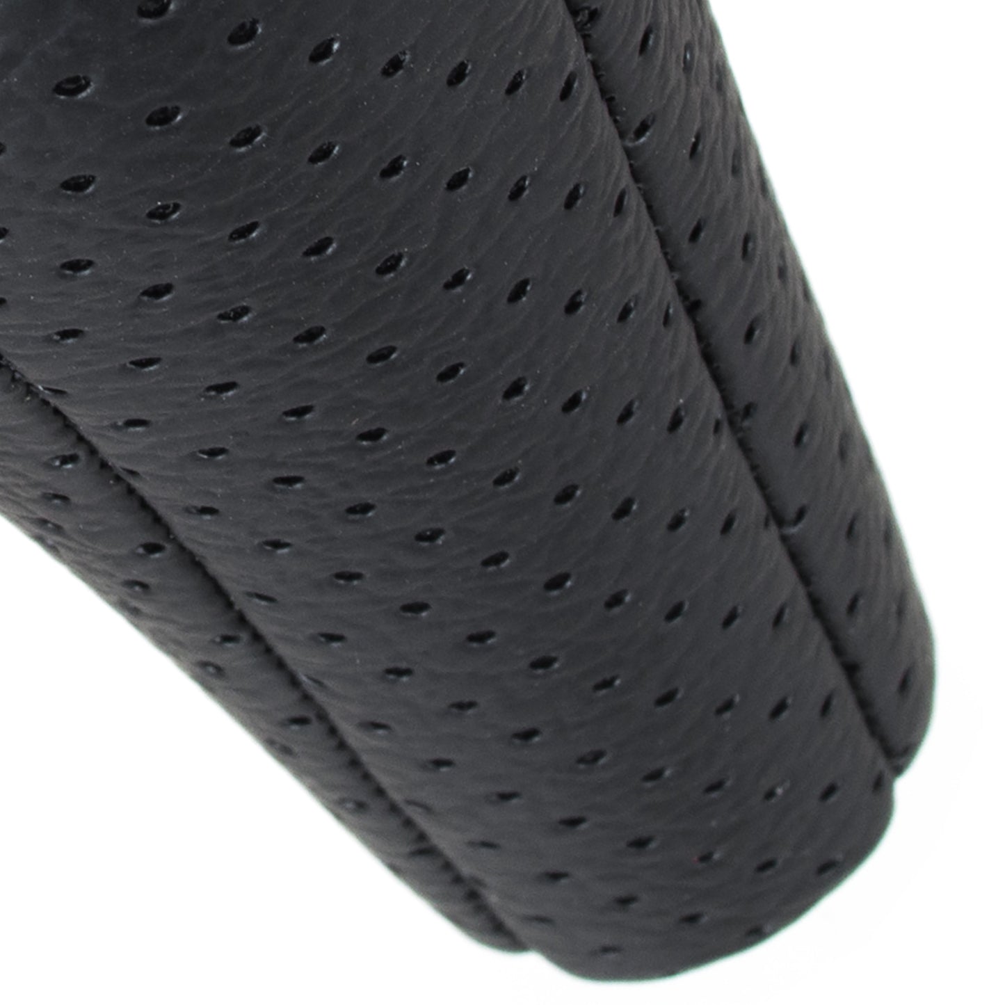 BMW E34 E36 E38 E39 E46 E60 E61 E87 E90 X3 X5 gear knob BLACK PERFORATED LEATHER 6 SPEED