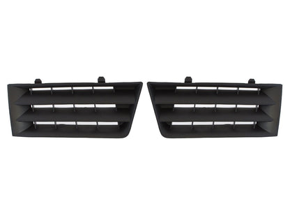 Renault Megane II 02-05 dummy grilles for front bumper left + right complete.