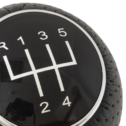 Audi A3 I 8L 96-03 gear knob BLACK 5-SPEED + BLACK GAITER