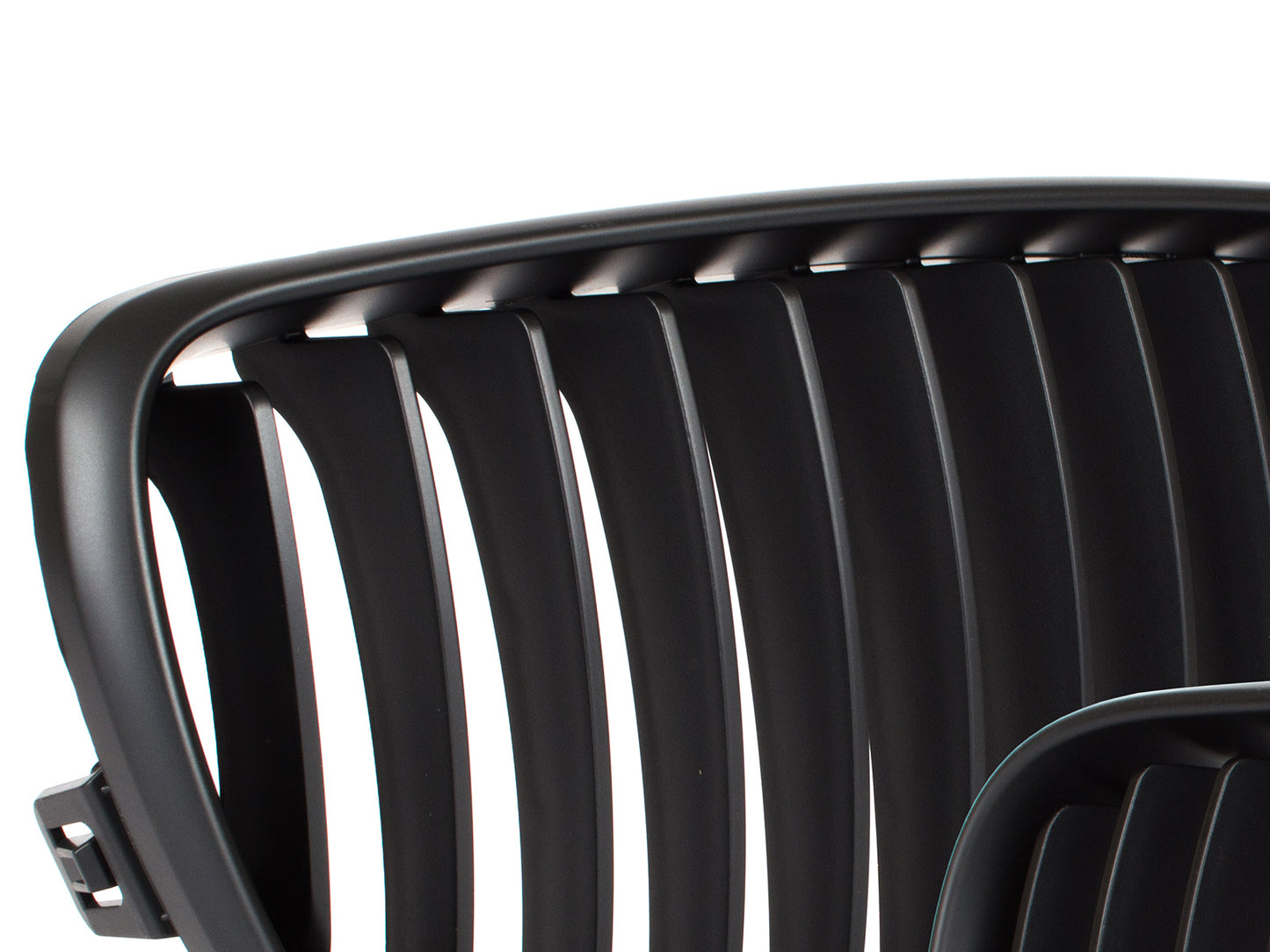BMW 1 E81 E82 E87 E88 07-11 grilles (kidneys) left + right set BLACK MATTE