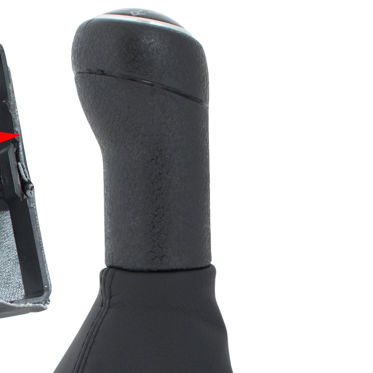 Audi A4 B8 07-15 Gear knob BLACK 5-SPEED + BLACK GAITER