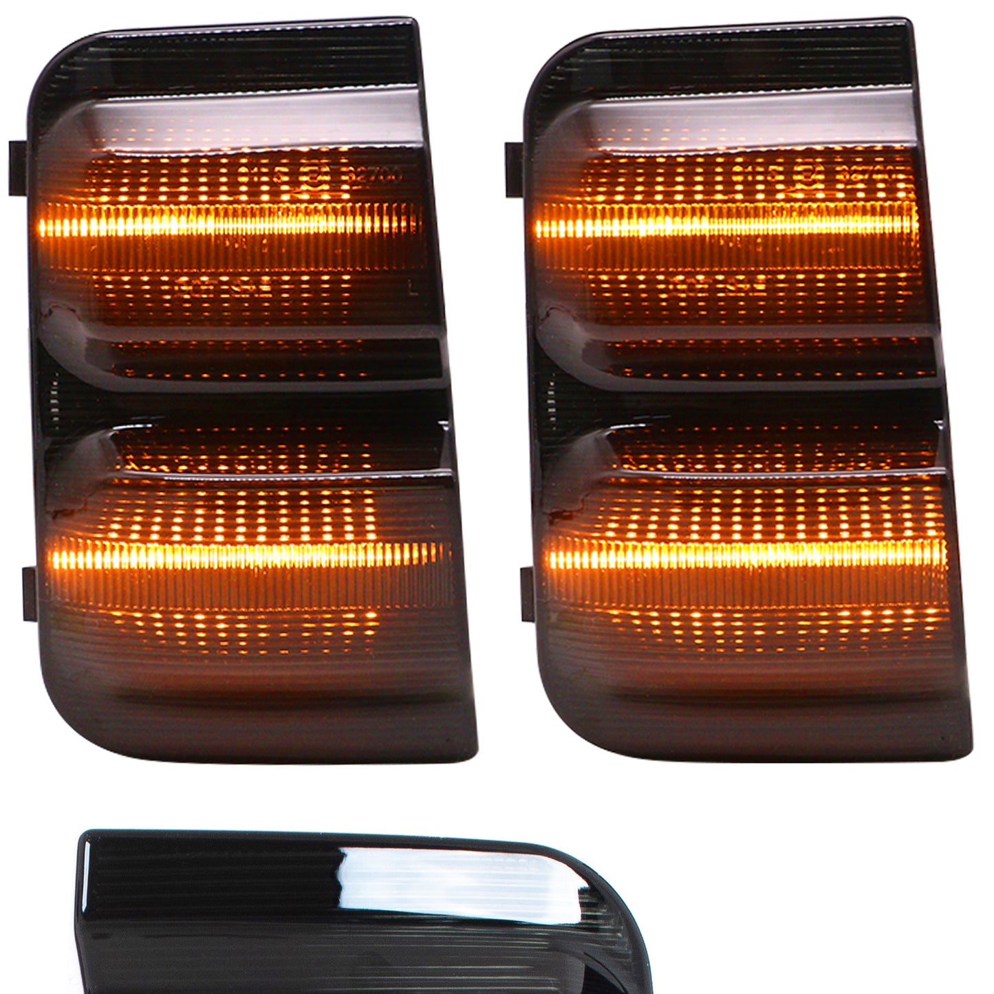 Fiat Ducato 2006- LED SMOKED DYNAMIC side indicator 2 pcs. SET