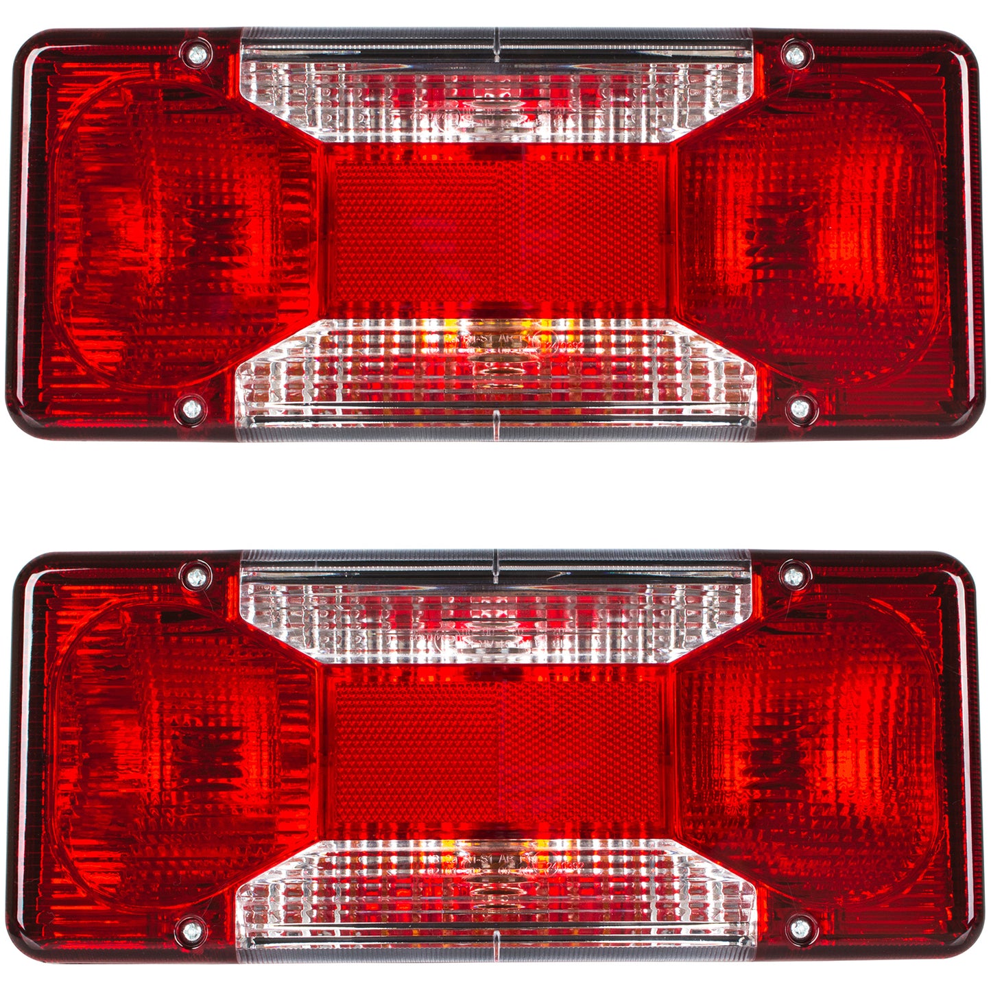 Iveco Daily IV 06-11 container rear light lens left + right 2 pcs. SET