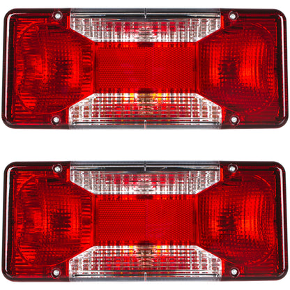 Iveco Daily IV 06-11 container rear light lens left + right 2 pcs. SET