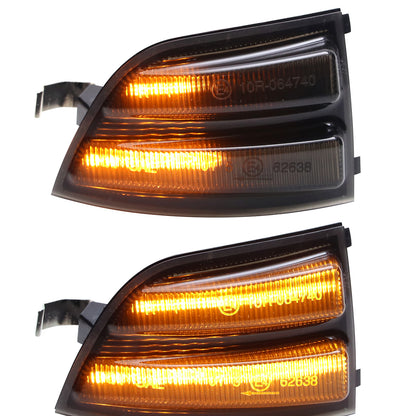 Ford Focus II 04-08 Mirror Indicator Left + Right SMOKED DYNAMIC LED 2 pcs. SET