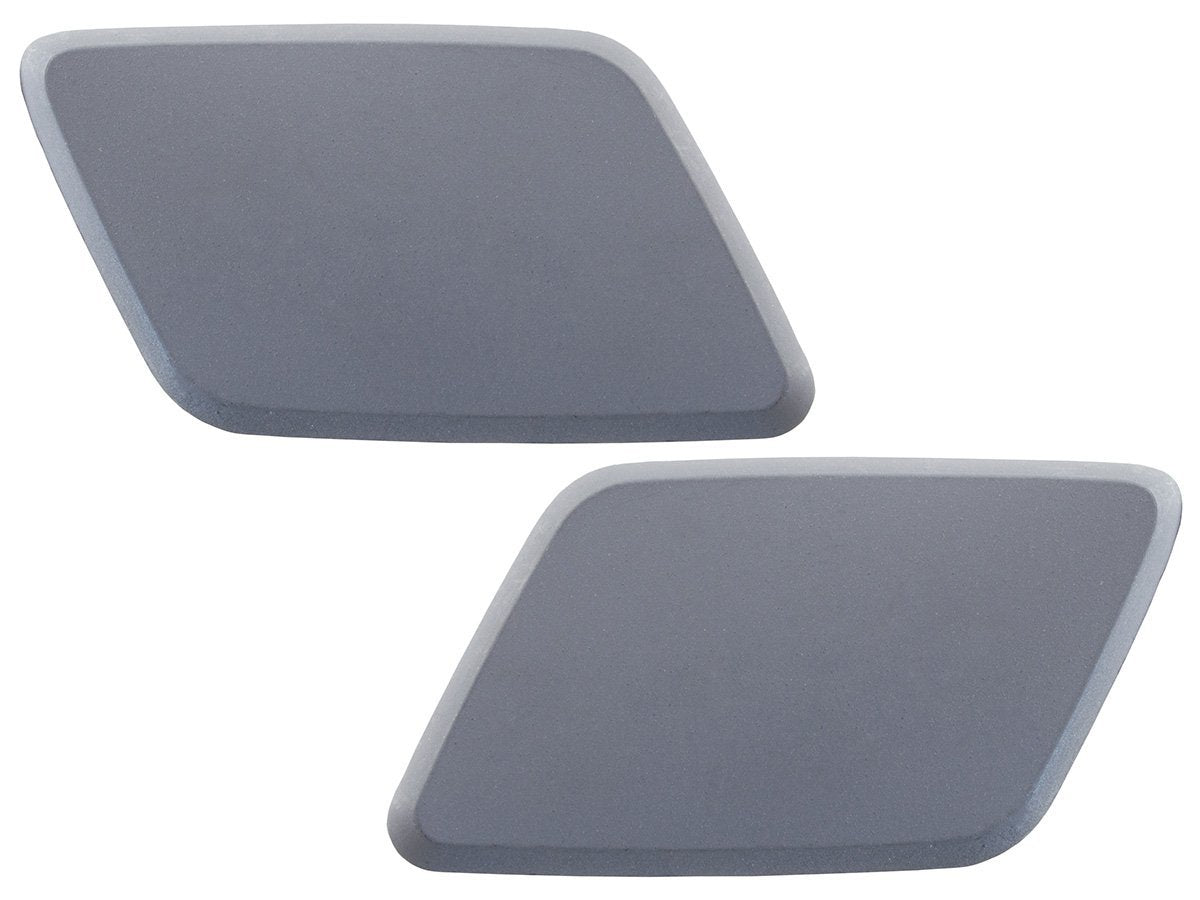 Skoda Octavia II 04-09 headlight washer cover GREY left + right 2 pcs SET
