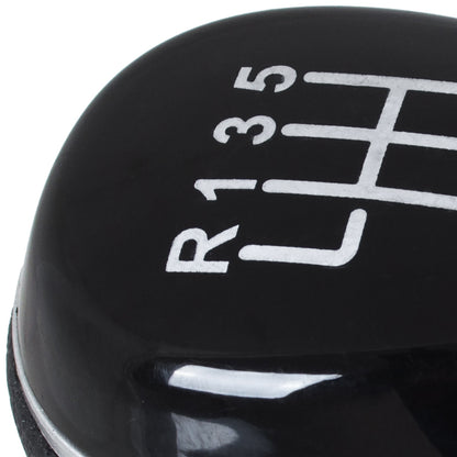 Renault Megane IV 2015 - gear knob BLACK + SILVER 6 SPEEDS