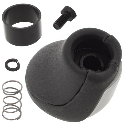 Mercedes Sprinter B907 / B910 2018- gear knob BLACK + SILVER WHITE SCHEME 6 GEARS