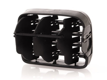 Renault Clio II 98-01 air vent grille in the center console BLACK left