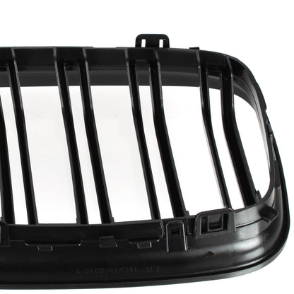 BMW 3 E90 / E91 09-13 SEDAN / ESTATE grilles (kidneys) left + right set BLACK GLOSSY DOUBLE BAR