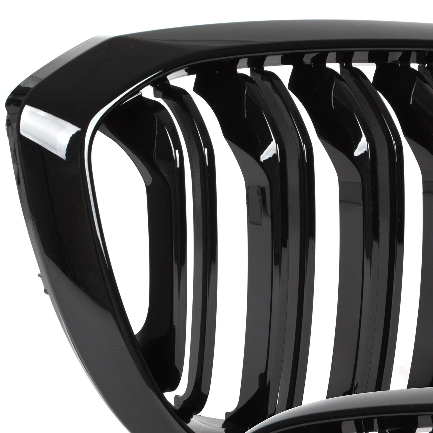 BMW X4 G02 2018- grilles (kidneys) left + right set BLACK GLOSSY DOUBLE BAR