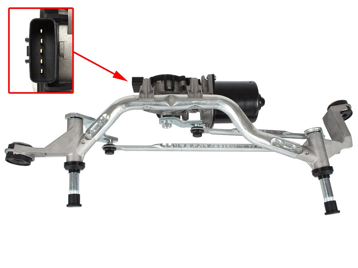 Renault Clio IV 2012 - wiper mechanism + MOTOR