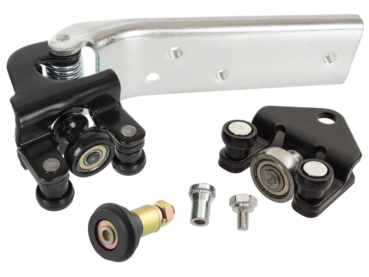 Renault Master 98-10 sliding side door rollers MIDDLE with ARM + TOP + BOTTOM 3 pcs. SET