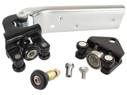 Renault Master 98-10 sliding side door rollers MIDDLE with ARM + TOP + BOTTOM 3 pcs. SET