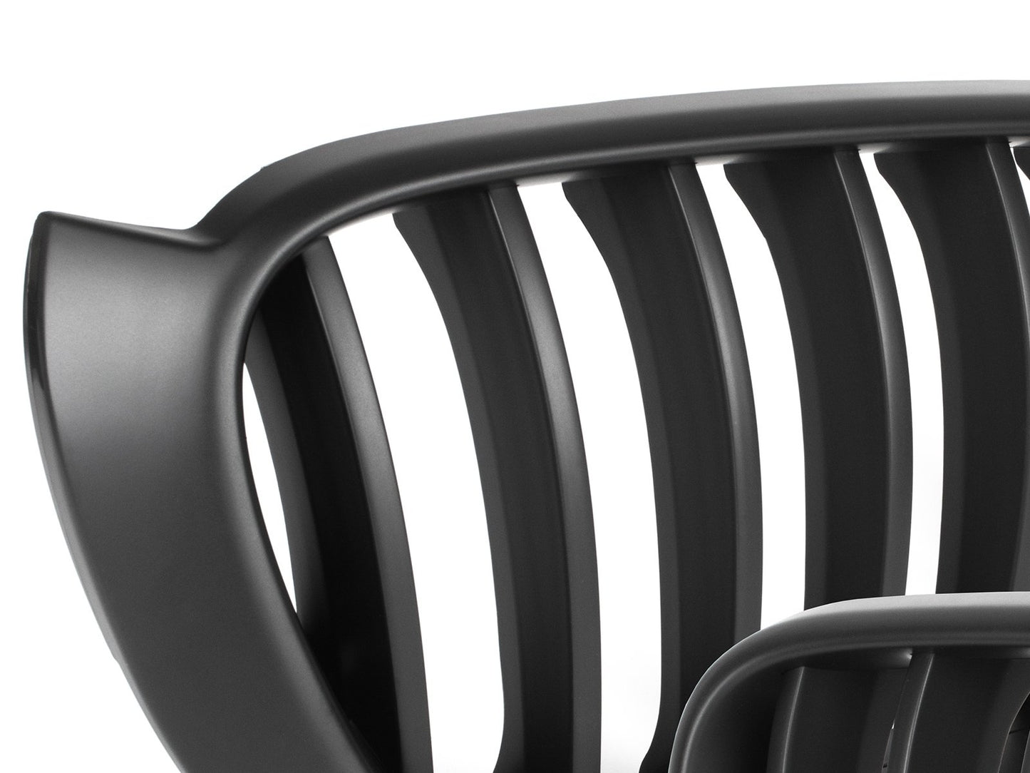 BMW X3 F25 X4 F26 14-17 grilles between headlights (kidneys) left + right set BLACK MAT