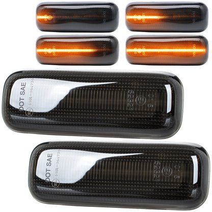 Mercedes W163 ML-Class 98-05 LED Dynamic Smoked Side Indicator 2 pcs. SET