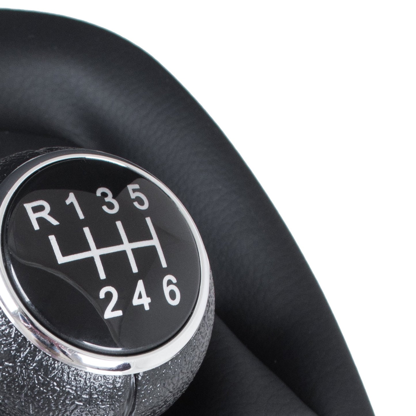 VW Passat B5 96-00 gear knob BLACK + gaiter with frame 6 SPEED