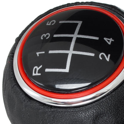 Audi Skoda VW BLACK + CHROME gear knob 5 GEARS GTI DESIGN