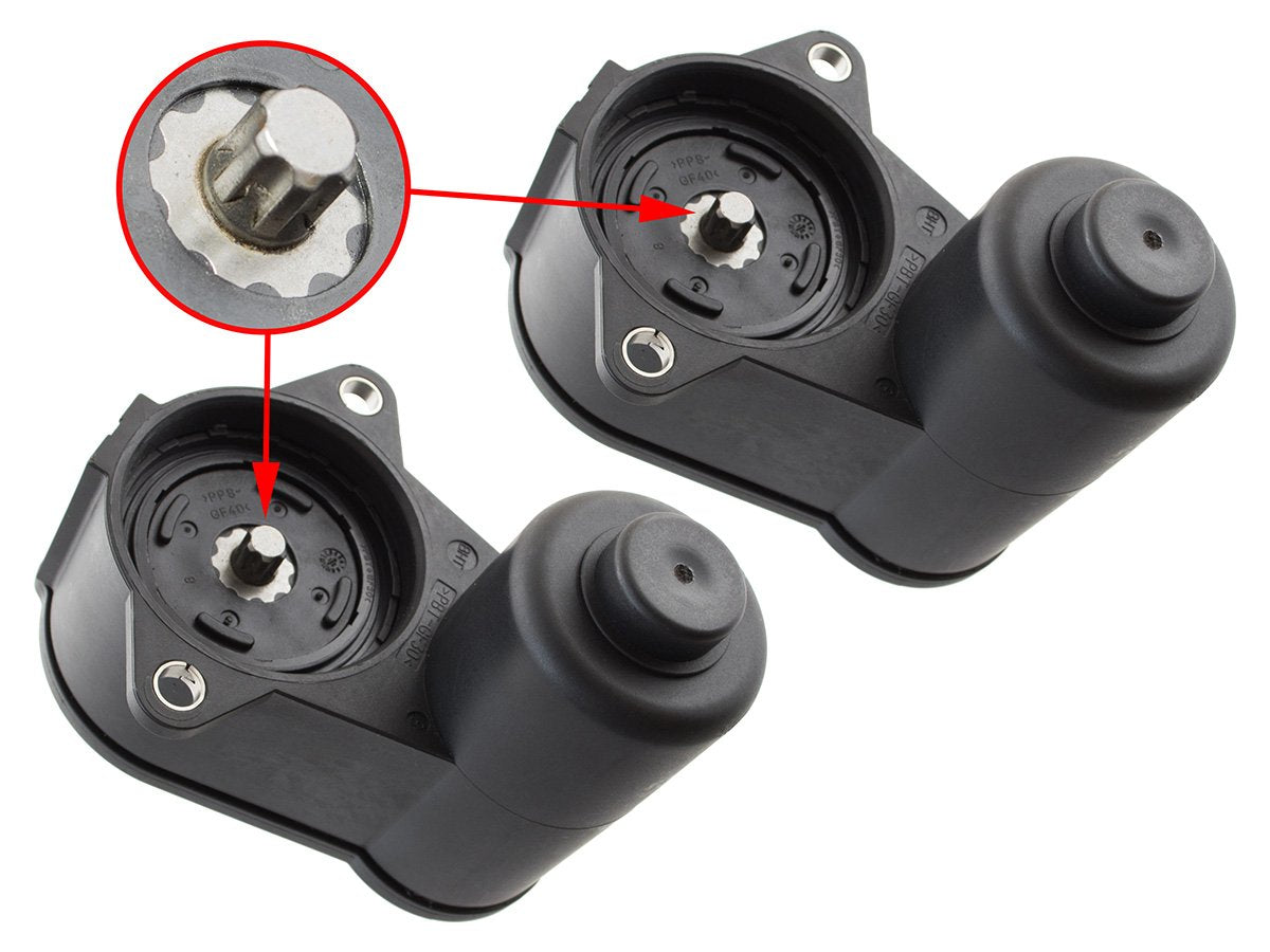 VW Passat B6 / Estate 2005- handbrake motor 6 TEETH 2 pcs SET