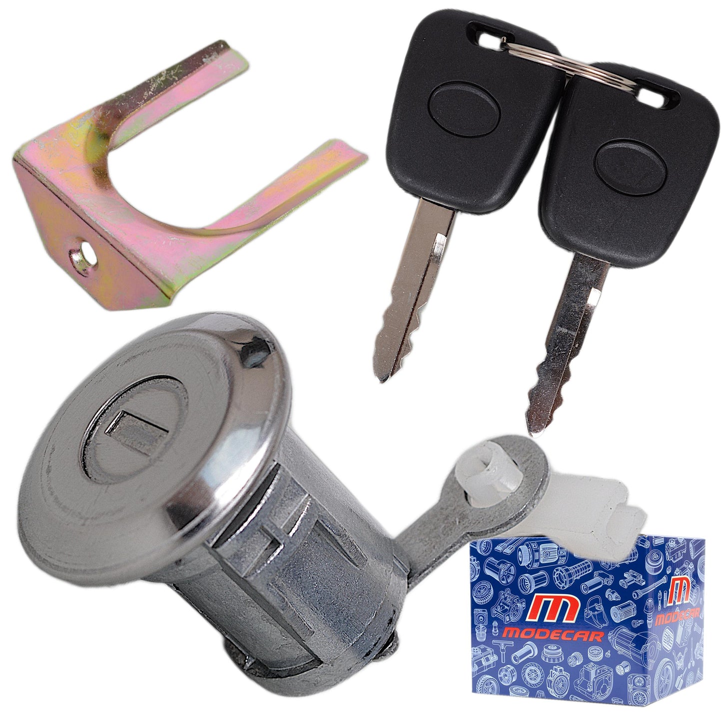 TOYOTA AYGO CITROEN C1 PEUGEOT 107 2005- Wkładka zamka z 2 kluczami Lewa