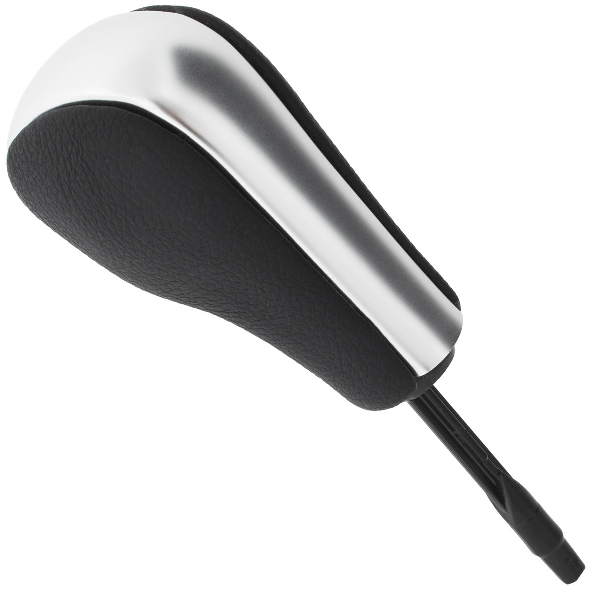 BMW 1 E81 E82 E87 E88 04-13 AUTOMATIC gear knob BLACK + SILVER - SHORT SHIFTER