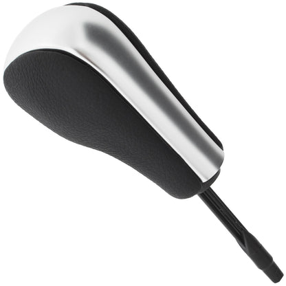 BMW 1 E81 E82 E87 E88 04-13 AUTOMATIC gear knob BLACK + SILVER - SHORT SHIFTER