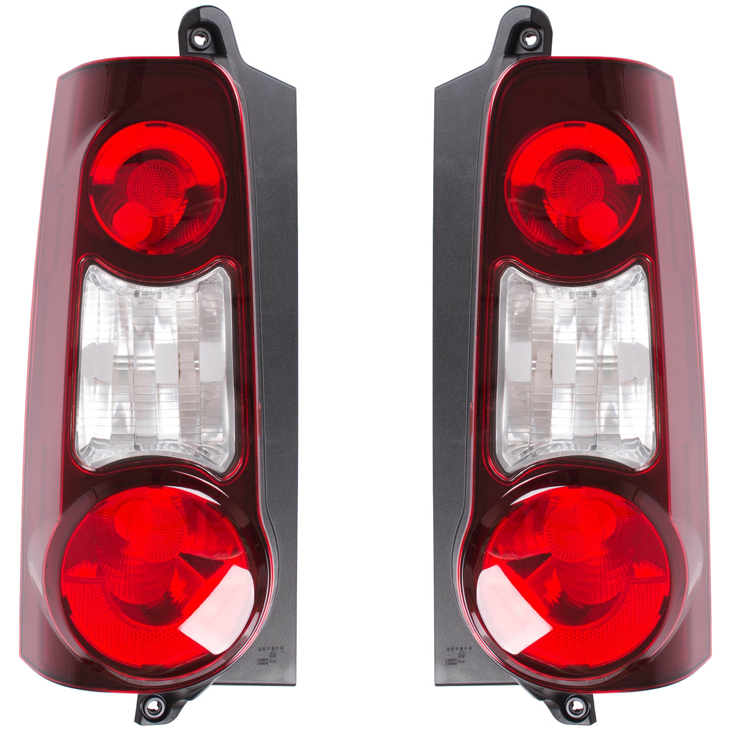 Peugeot Partner III FL 12-19 Z DRZWIAMI lampa tylna lewa + prawa 2 szt. KPL