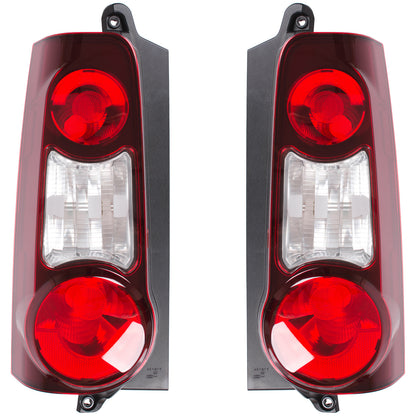 Peugeot Partner III FL 12-19 Z DRZWIAMI lampa tylna lewa + prawa 2 szt. KPL