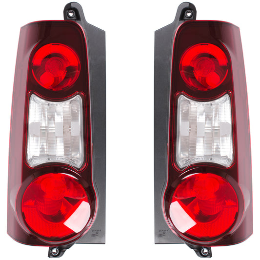 Peugeot Partner III FL 12-19 Z DRZWIAMI lampa tylna lewa + prawa 2 szt. KPL