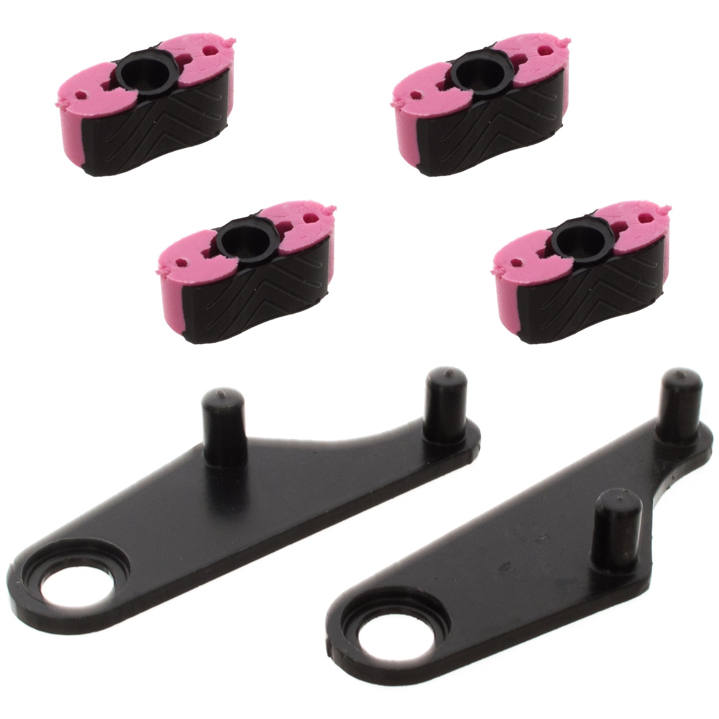 Renault Megane II 02-08 sunroof repair kit 2x hinge + 4x slider 6 pcs. set