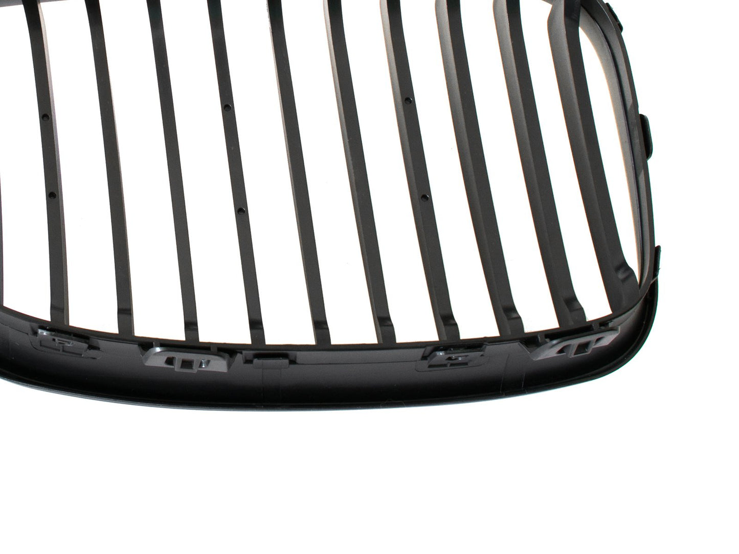 BMW 1 E81 E82 E87 E88 07-11 grilles (kidneys) left + right set BLACK MATTE