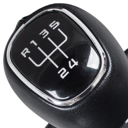 Skoda Octavia III 2012- gear knob + gaiter with frame ECO-LEATHER 5-SPEED