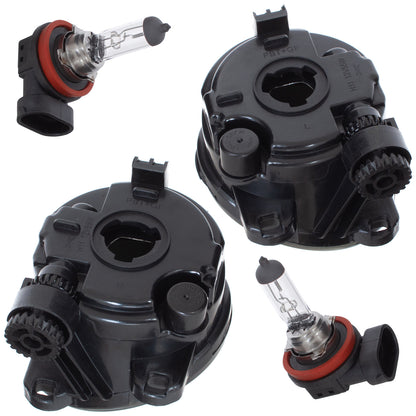 BMW 3 E92 E93 M-Pack 05-13 smoked fog lights left + right 2 pcs. set