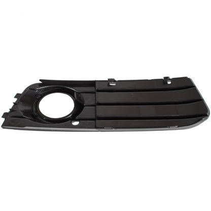 Audi A4 07-11 WITH FOG LIGHTS dummy grille in bumper 3 BARS BLACK FRAME left