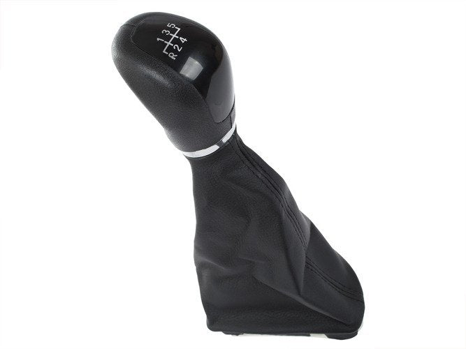Mercedes W203 C-Class 00-07 gear knob BLACK + GAITER 5 SPEED