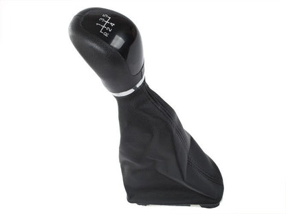 Mercedes W203 C-Class 00-07 gear knob BLACK + GAITER 5 SPEED
