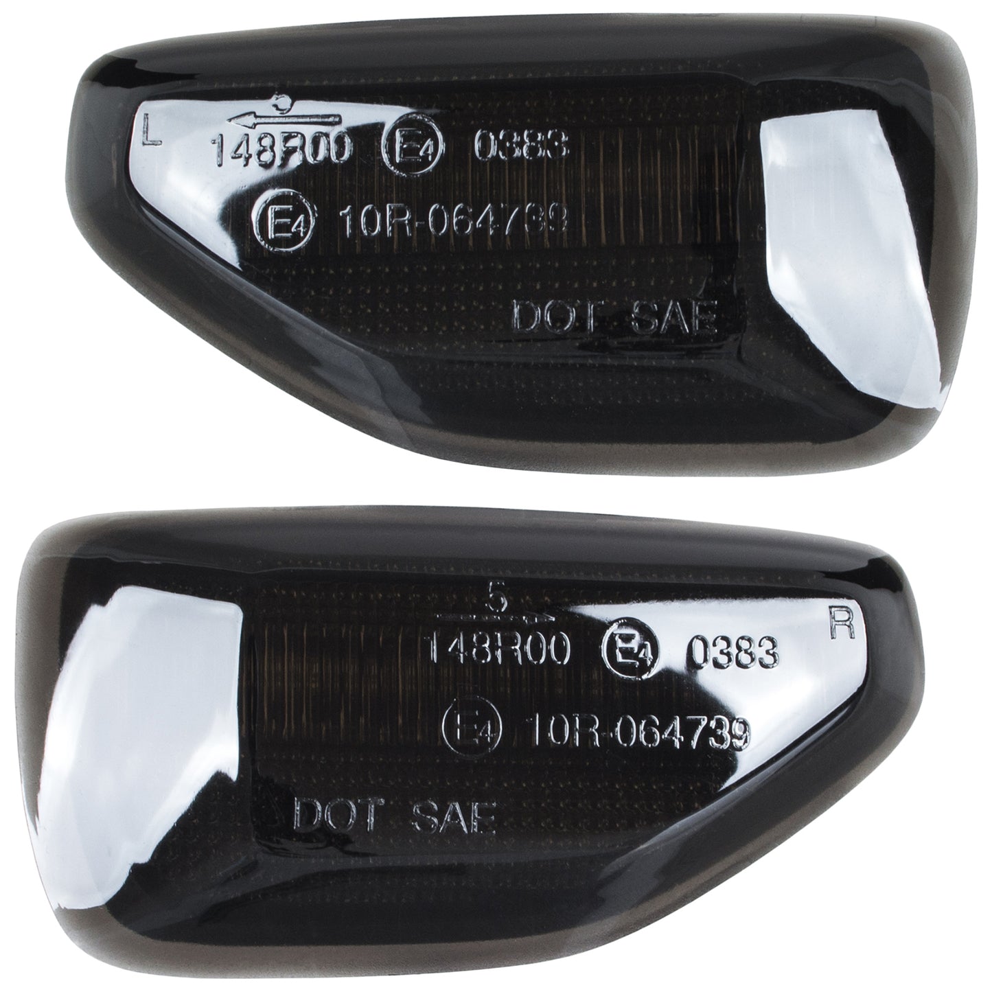 Dacia Sandero II 11-20 LED Side Indicator SMOKED DYNAMIC 2 pcs. SET