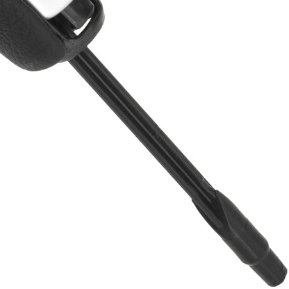 BMW 1 E81 E82 E87 E88 AUTOMATIC gear knob BLACK + SILVER - LONG SELECTOR