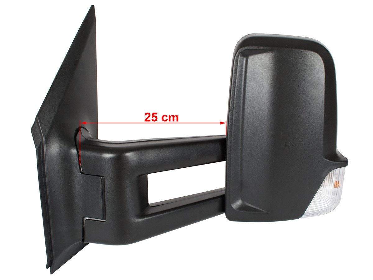 Mercedes Sprinter 2005 - electric heated exterior mirror LONG ARM 25 CM left