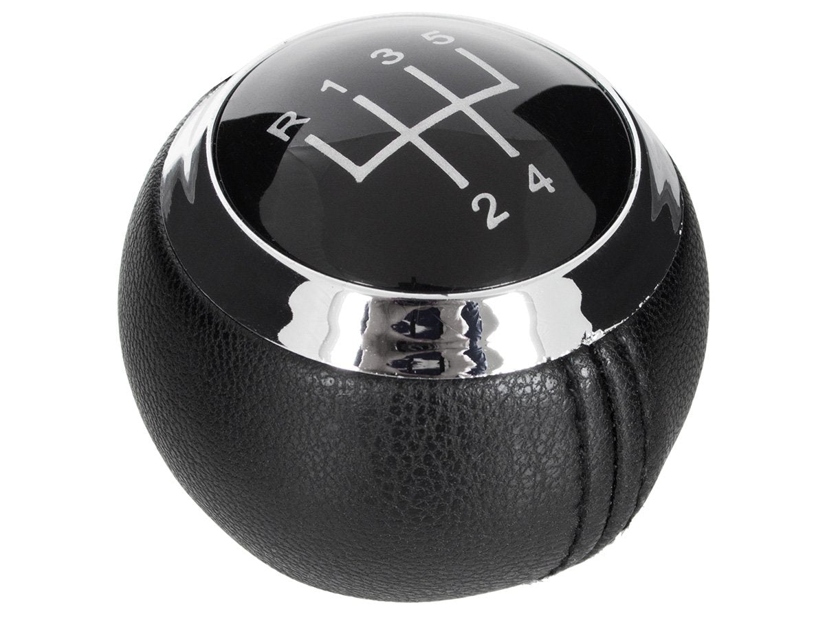 Hyundai Veloster 11-18 gear knob BLACK LEATHER 5 GEARS